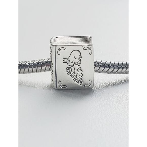 Pandora Once Upon a Time Fantasy Story Fairytale Book Bead Charm Sterling Silver - Picture 4 of 7